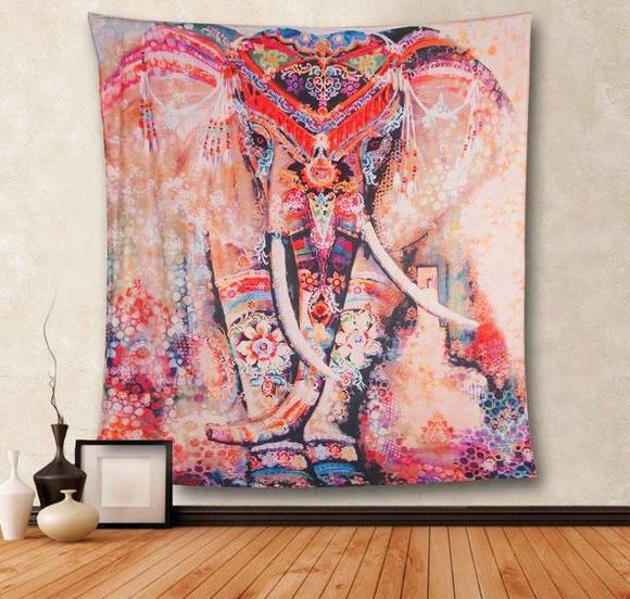 Bohemian Elephant Wall Decor