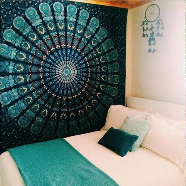 Bohemian Mandala Tapestry Wall Decor