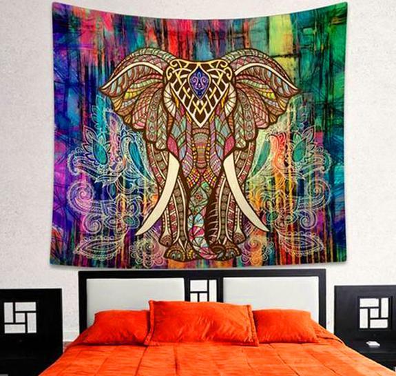 Bohemian Elephant Wall Decor