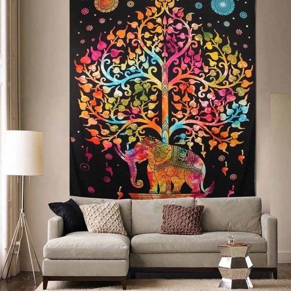 Bohemian Elephant Wall Decor