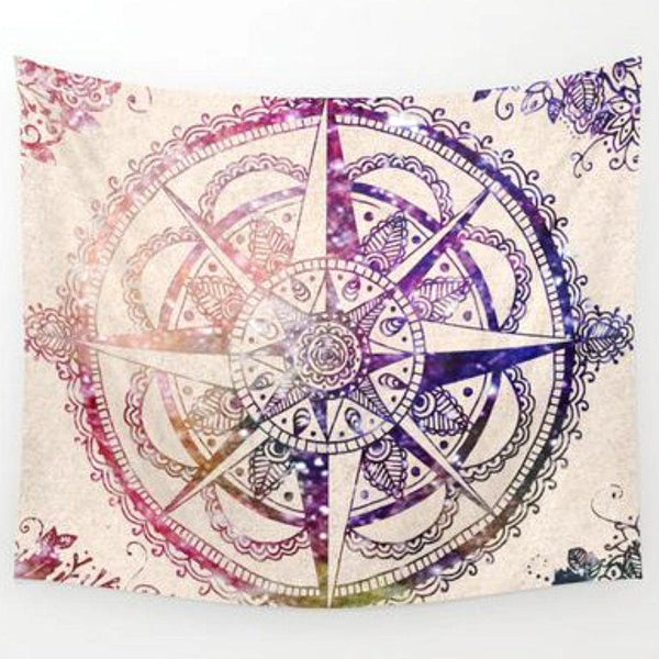 Bohemian Mandala Tapestry Wall Decor