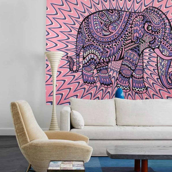 Bohemian Elephant Wall Decor