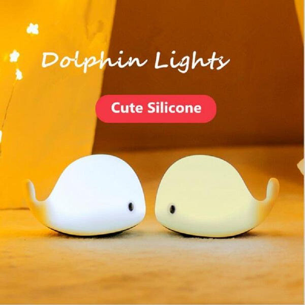 Cute Multicolor LED Light Baby whale