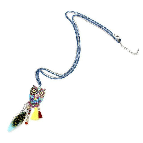 Owl Bohemian Necklace