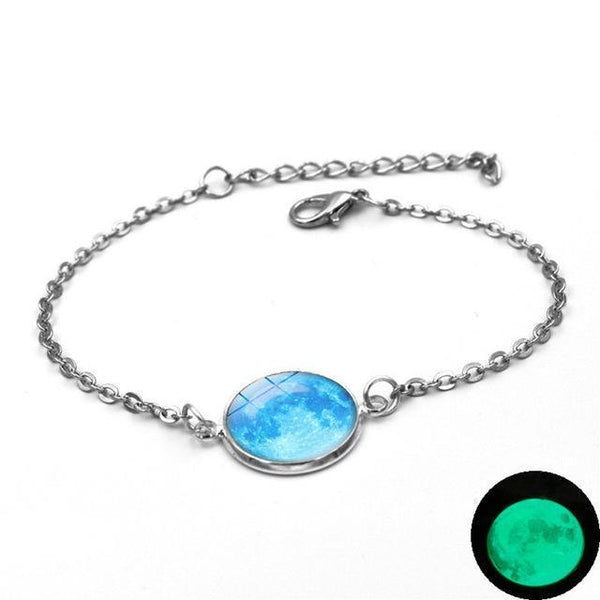 Glow In The Dark Moon Bracelet